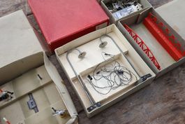 BUCO 2 x Bogenlampe Set + Kibri Brücke & Bahnüb. - Spur 0