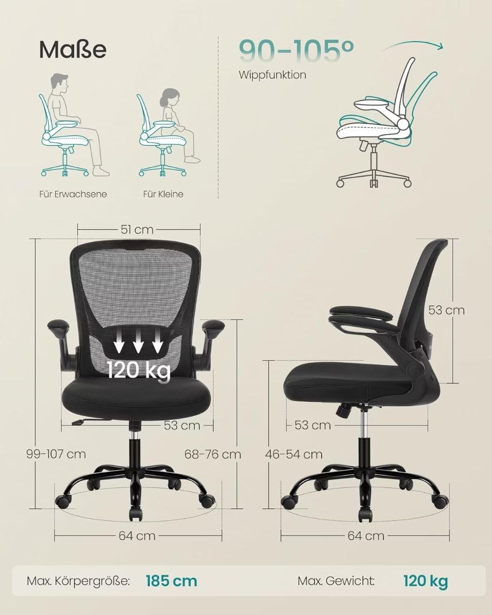 Chaises: Bürostuhl Songmics – D'occasion à Bern par xen_s2sl 8