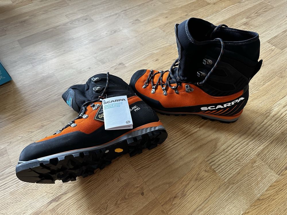 Bottes Alpinisme Scarpa Mont Blanc Pro GTX – Homme – US 9,5 / EU 42,5