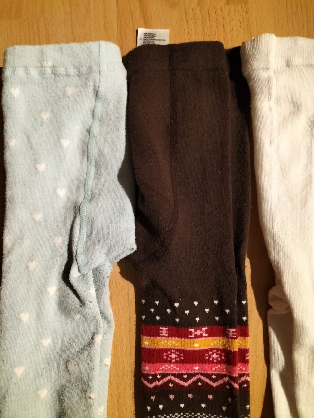 Calze & Collant: 3er Set Mädchen  strumpfhosen gr. 110 116 – Usato da Oberriet SG venduto da elternbabykind 1