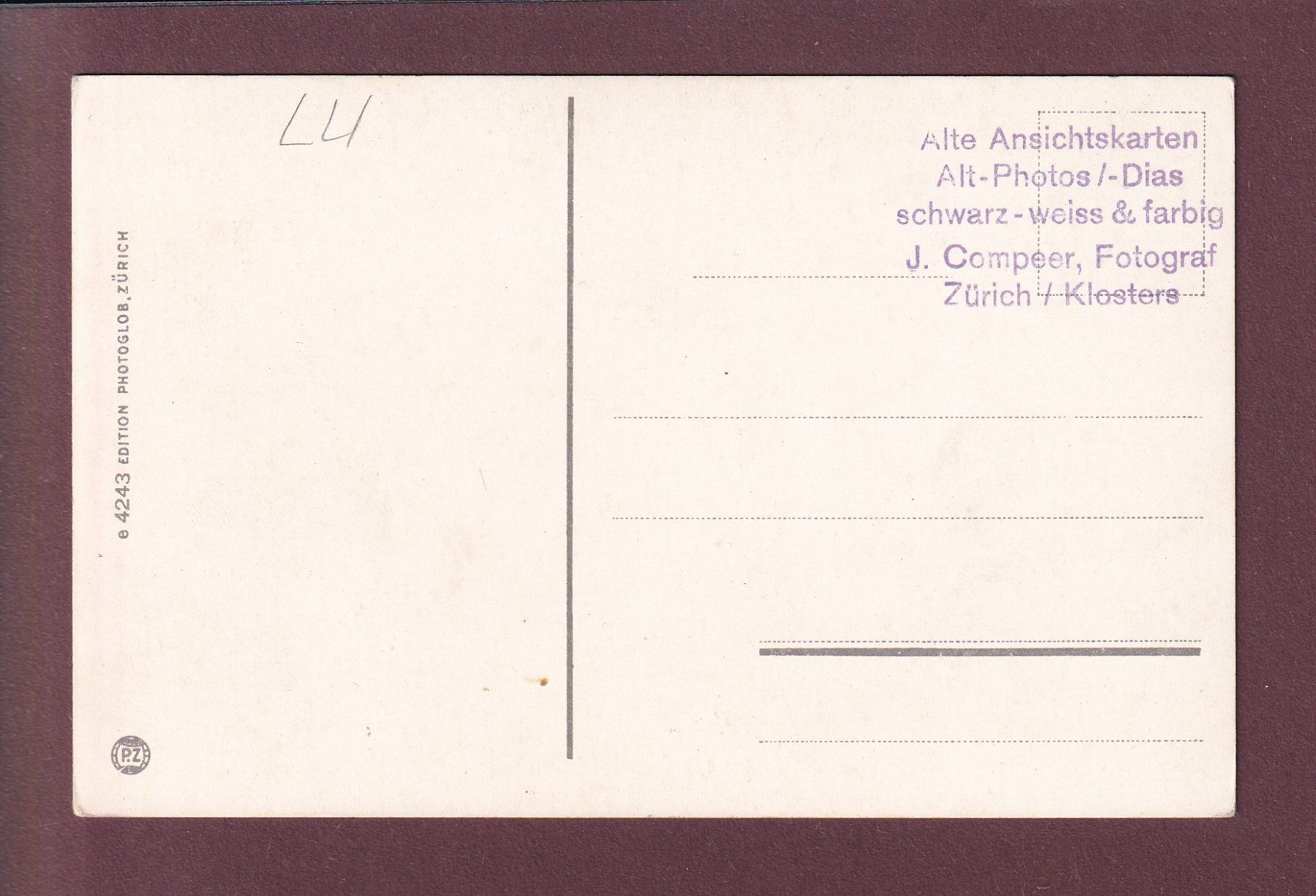 Cartoline postali: LUZERN und Umgebung – Usato da Pully venduto da nicecards 1
