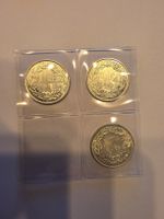piece argent 3x 1CHF 1965 SUP- UNZ