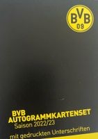 Autogrammkarten Set BVB Dortmund 2022/23 - Mit 🇨🇭Kobel