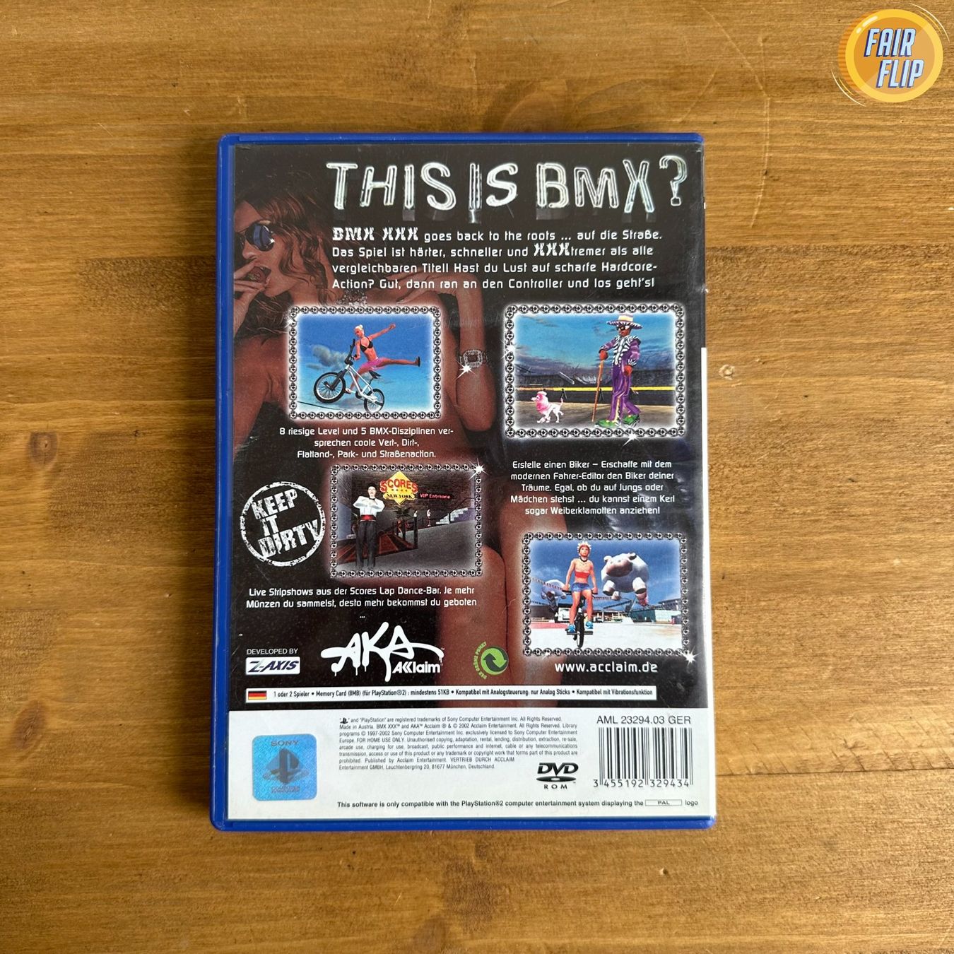 Giochi: PS2 - BMX XXX – Usato da Luzern venduto da fairflip 2