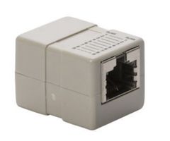 Adapter beidseitig RJ45/RJ45 8-fach belegt und abgeschirmt