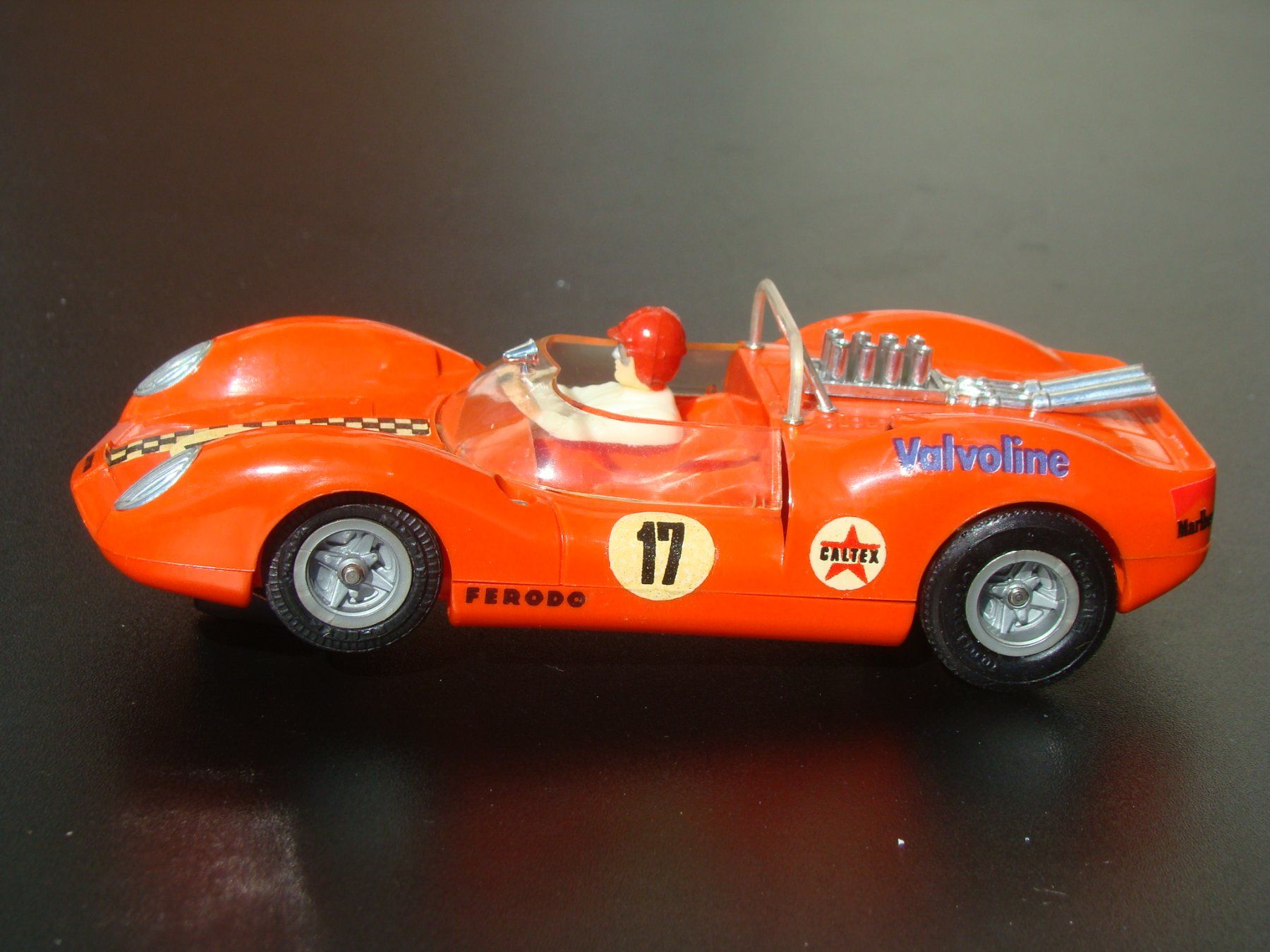 Lotus Modellini d'auto: Fleischmann Ford Lotus Type 49 orange cooles Rennauto 70er – Usato da Walzenhausen venduto da Vanquish711 3