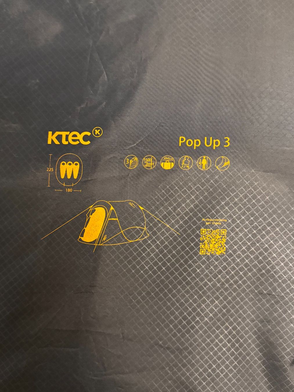 Zelte: K-Tec Pop Up 3 Personenzelt – Gebraucht aus Chur von tan_qx6b 1