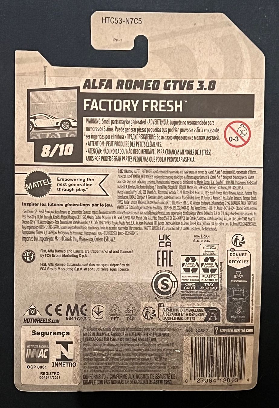 Hot Wheels Modellini d'auto: Hot Wheels ALFA ROMEO GTV6 3.0 – Nuovo e nell'imballaggio originale da Rümlang venduto da Wantedjoe 1