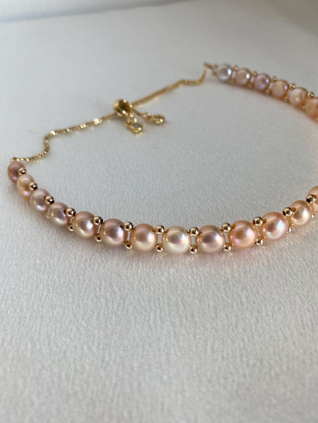 Bracciali & Braccialetti: Süsswasserperlen/Perlen Armbänder – Nuovo e nell'imballaggio originale da Sarnen venduto da Yingsperlen4 2