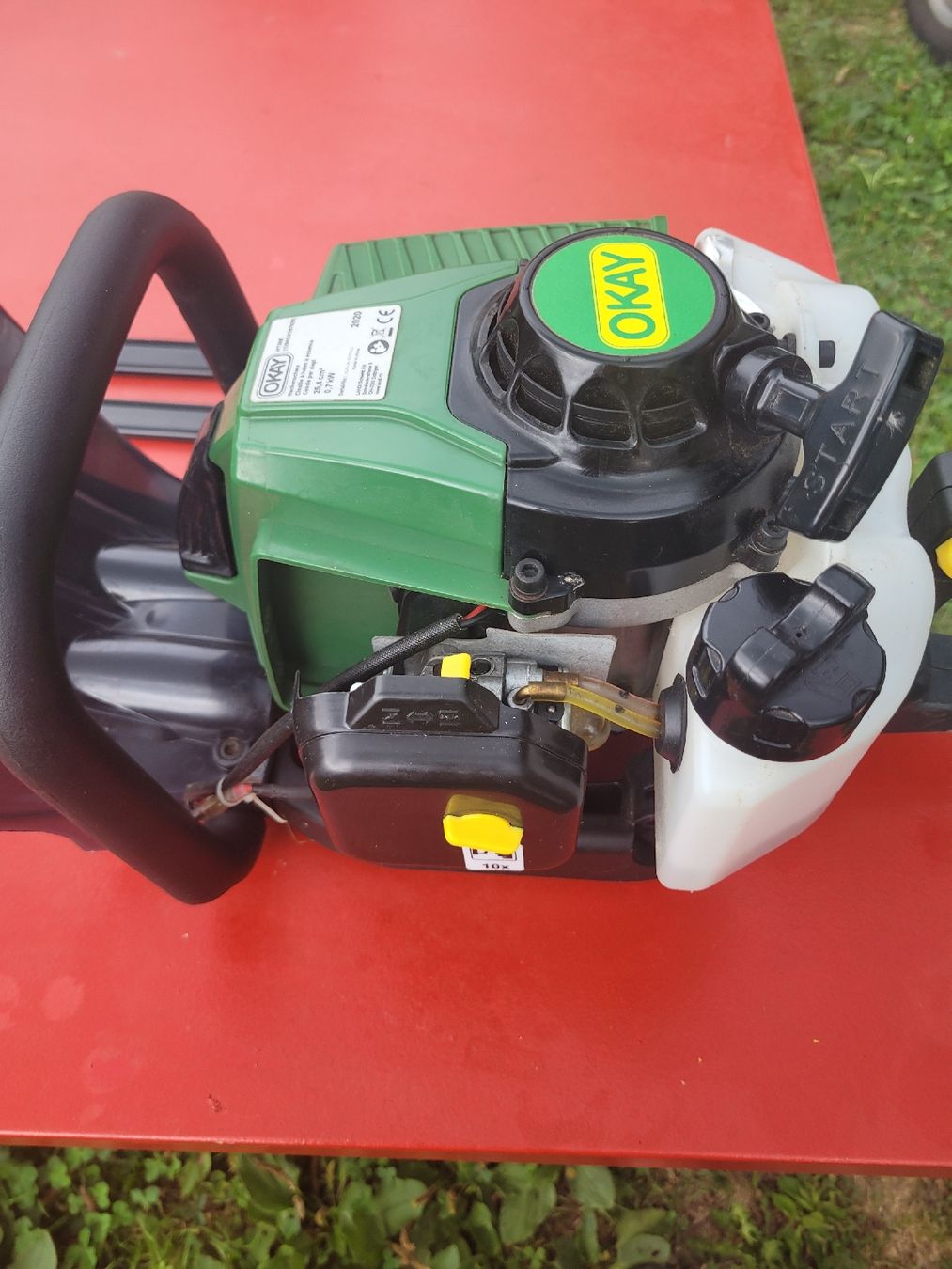 Toutes les machines: Okey Heckenschere Neuwertig gebraucht – D'occasion à Brienz BE par Hundechef 2