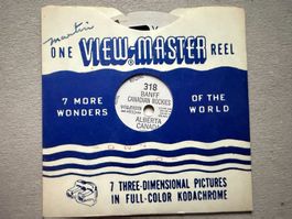 View-Master 3D: Nr.318 Banff Canadian Rockies Alberta Canada