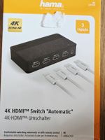 Hama 4K HDMI Umschalter - Neuwertig mit Fernbedienung!