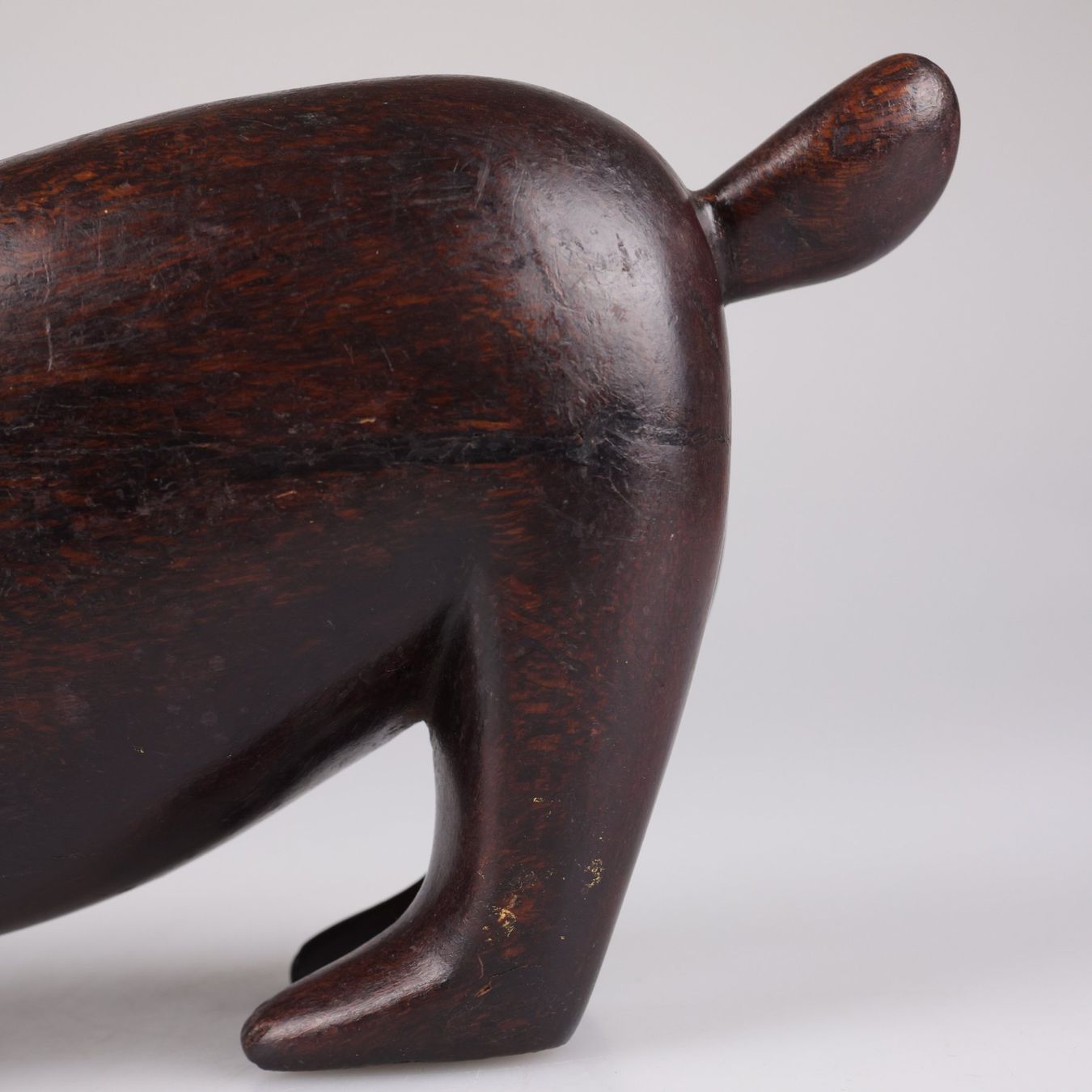 Sculture & Statue: Runder Hase - Holzfigur – Usato da Volketswil venduto da brockipfannenstil 7