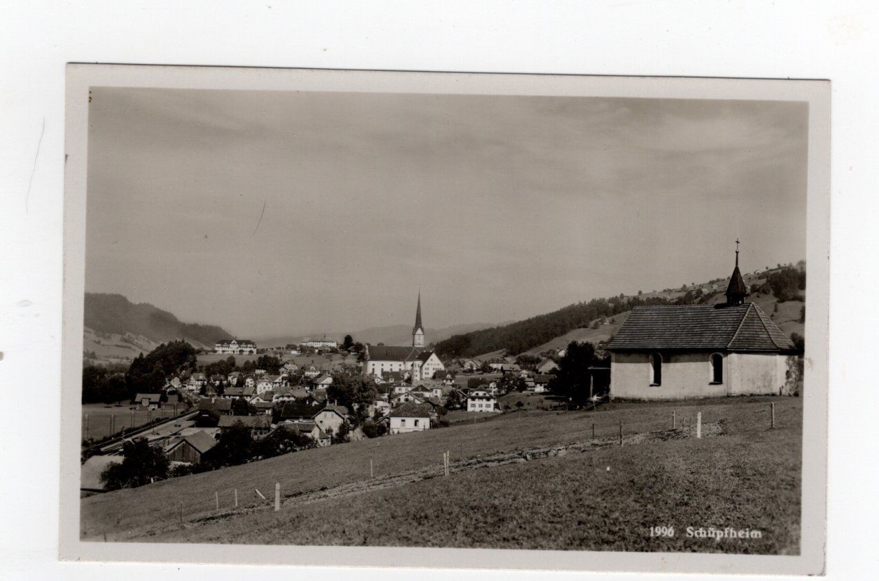 Cartoline postali: Schüpfheim LU 1938 – Usato da Rapperswil SG venduto da INTELVI