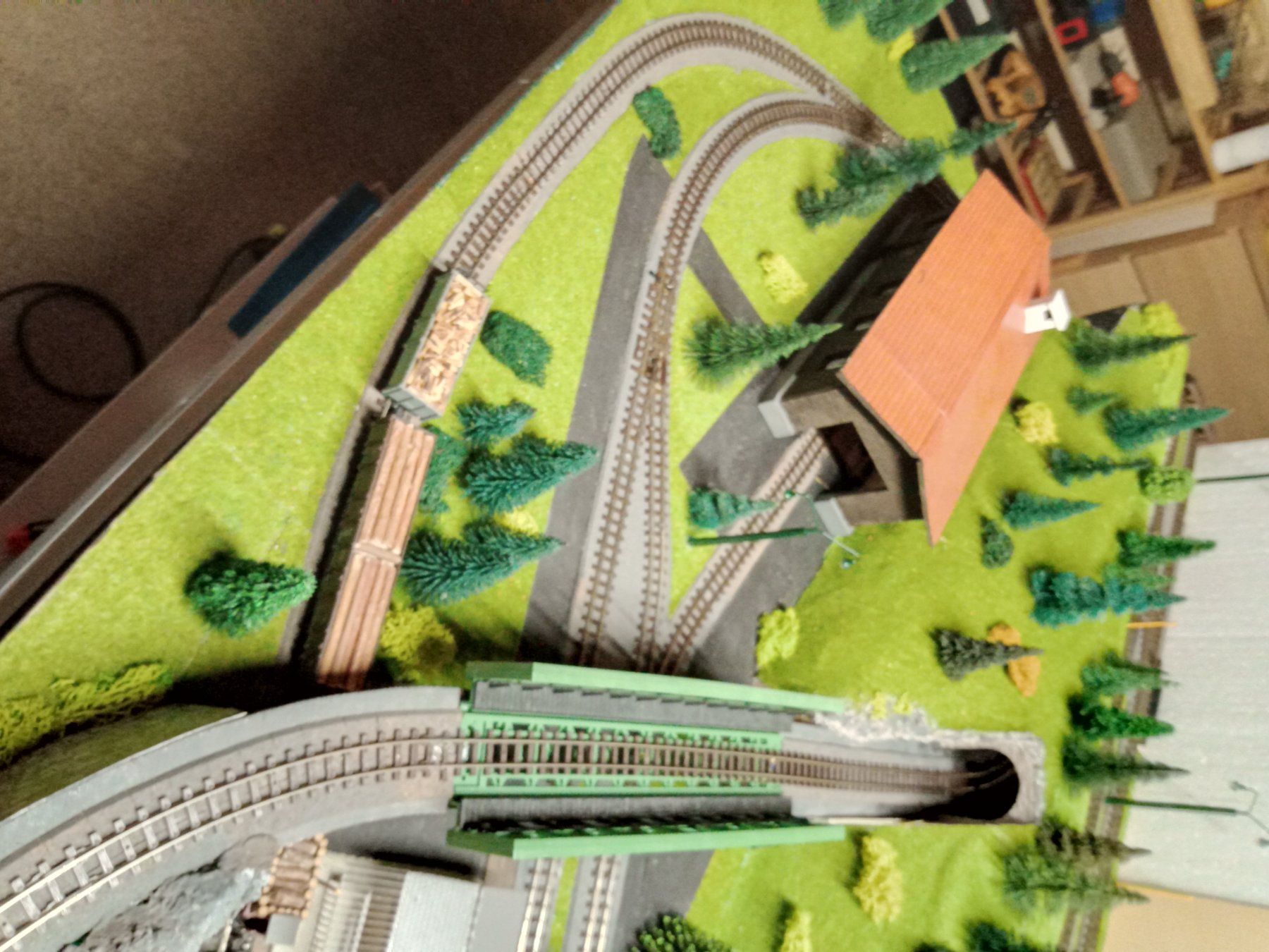 Roco Modelleisenbahnen: H0e Modellbahnanlage – Gebraucht aus Winterthur von  2