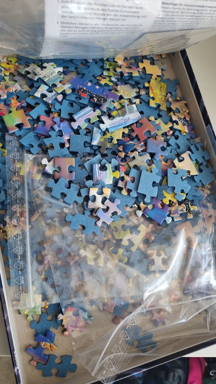 Ravensburger Puzzle: Ravensburger  Schmetterlingseinhorn Puzzle 500 – Usato da Münchwilen TG venduto da sli_5dvb 1