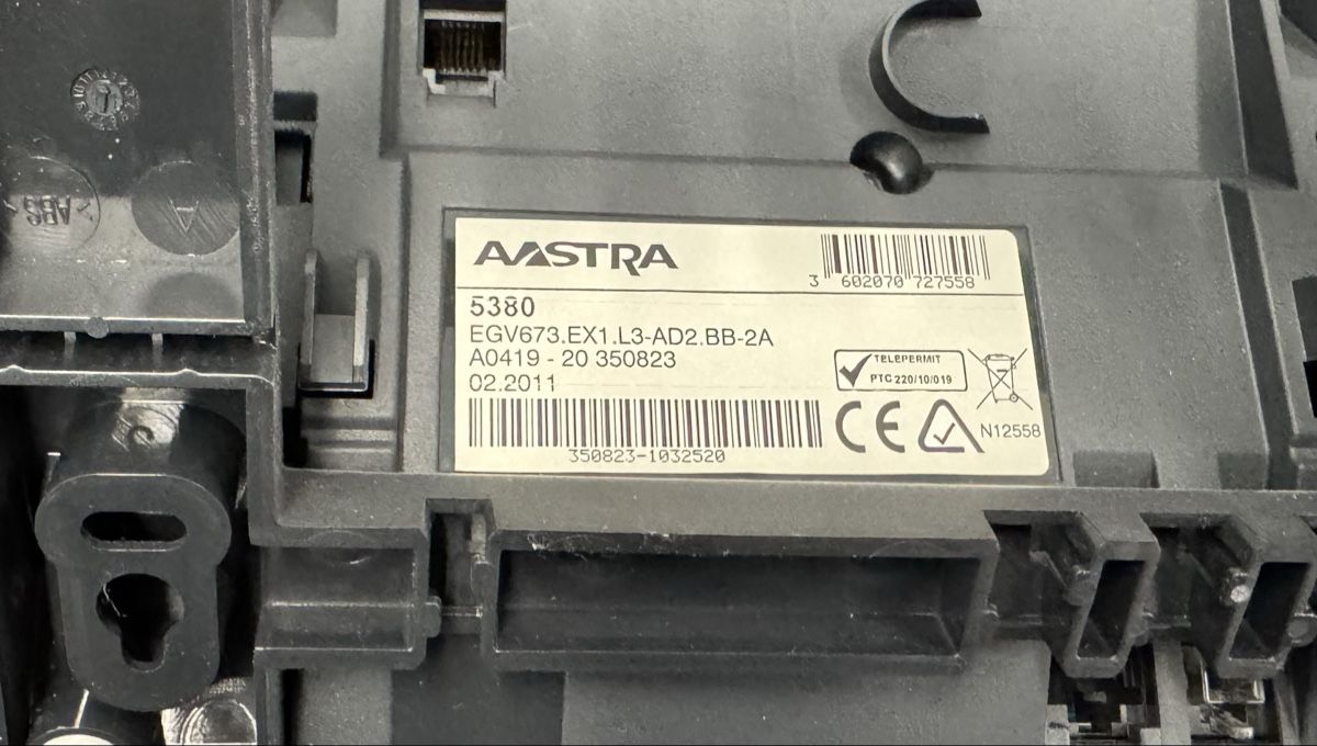 Mitel Telefone: Mitel Telefon 5380 ad2 mit KBM – Gebraucht aus Hünenberg von Robe0 1