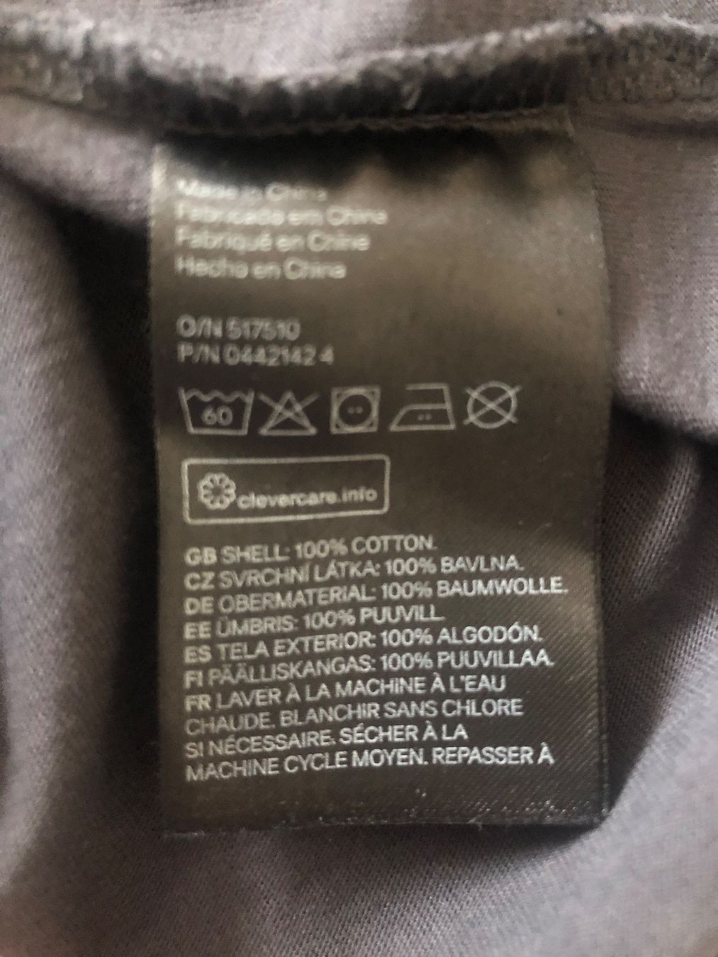 H&M T-shirt: T-Shirt Long Gr S – Usato da Zürich venduto da Herbion1 4