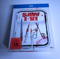 SAW 1-6 *Blood Drive Edt.*(6 Blu-rays, ab 18 Jahren)