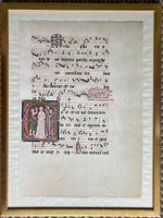 Einzelblatt des Graduale von St. Katharinenthal
