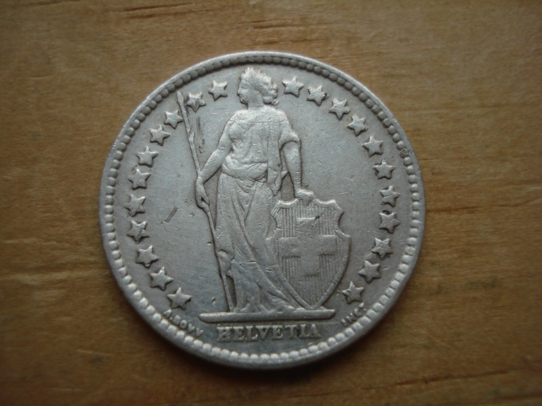 Tutti le monete: (N) 1/2 Franken 1936 – Usato da Erlach venduto da Net-Coins 1
