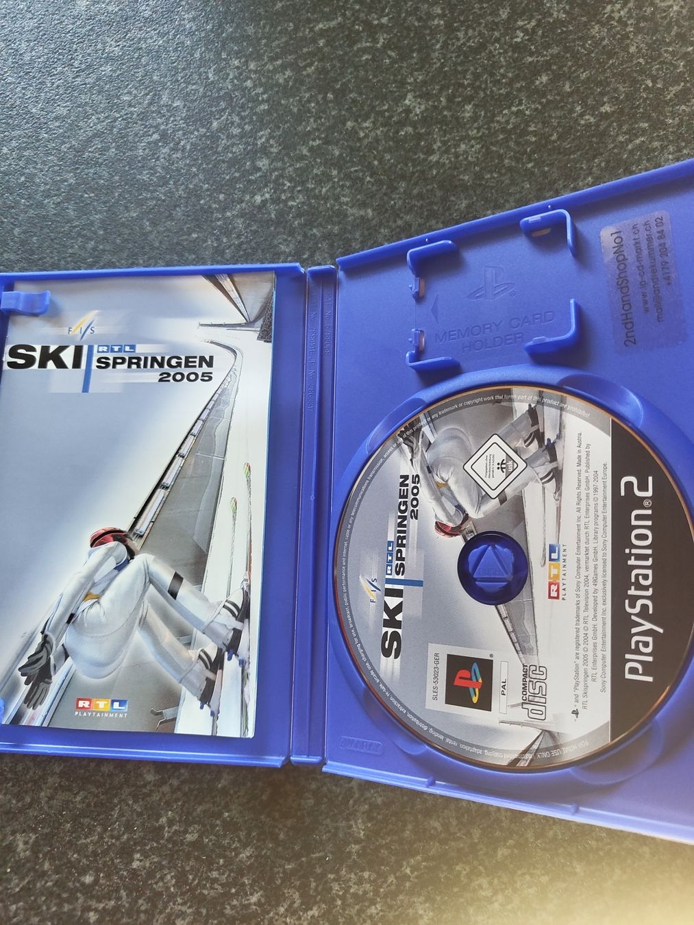 Sony Giochi: RTL Ski Springen 2005 PS2 - Winterspiele – Usato da Attiswil venduto da JP1291 2
