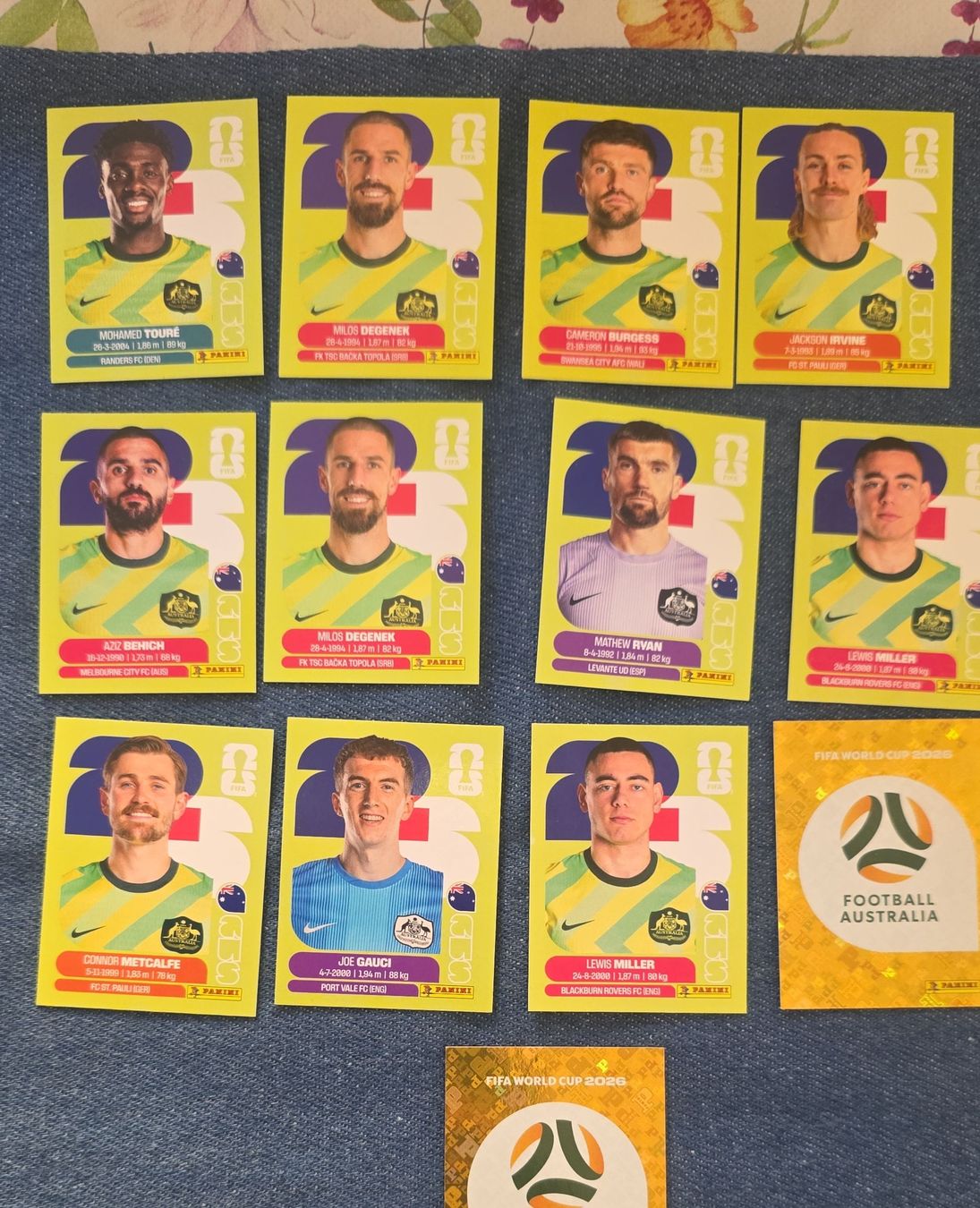 Panini Carte collezionabili: Figurine Panini Australia 2026 – Usato da Massagno venduto da Arj87