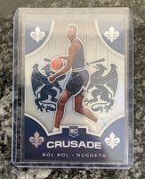 NBA Bol Bol Crusade Silver Prizm Rookie Card