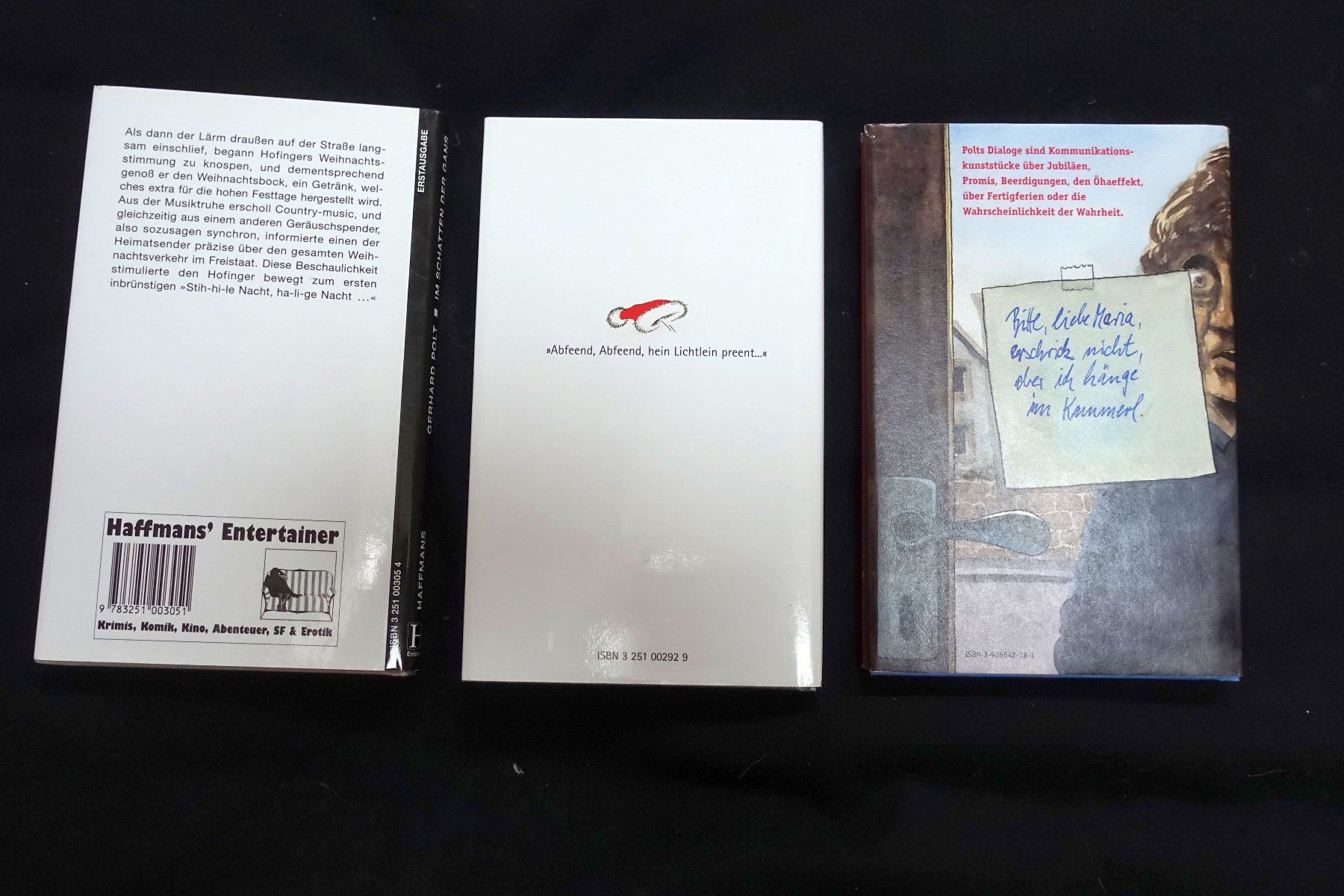 Libri: 3x Gerhard Polt. Nikolausi u.a. Klassiker – Usato da Gutenswil venduto da Optico 1