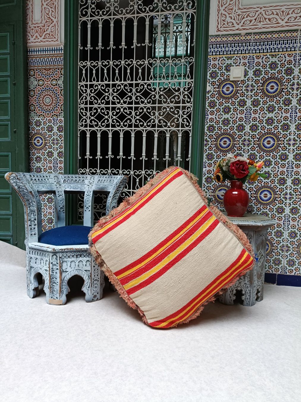 Sofas: Pouf marocain Vintage – Neuf (Voir description) à cournillens par Haronn 4
