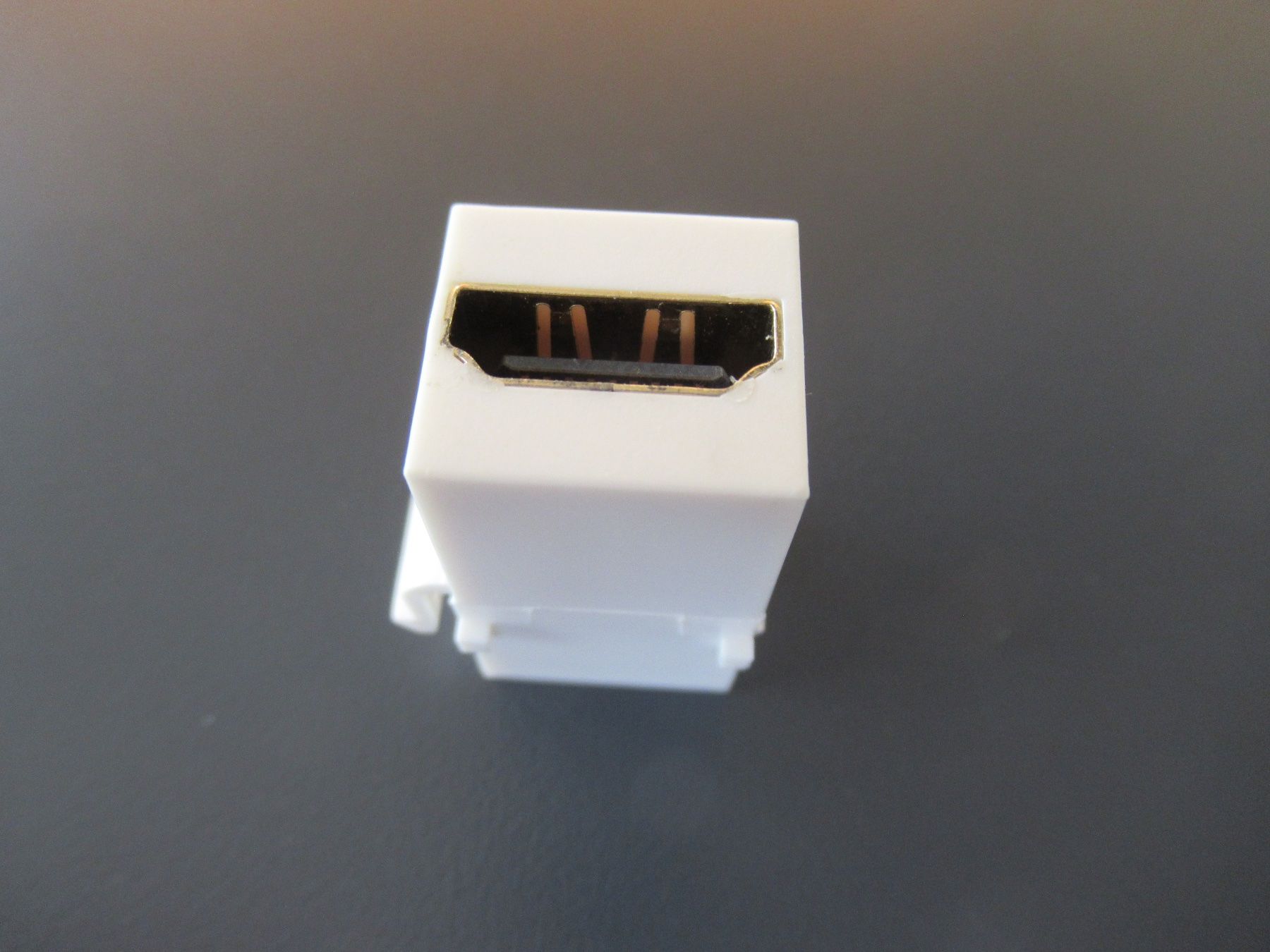 Adapter: HDMI Keystone Modul HDMI Würfel, weiss – Neu (gemäss Beschreibung) aus Obergösgen von cairn 1