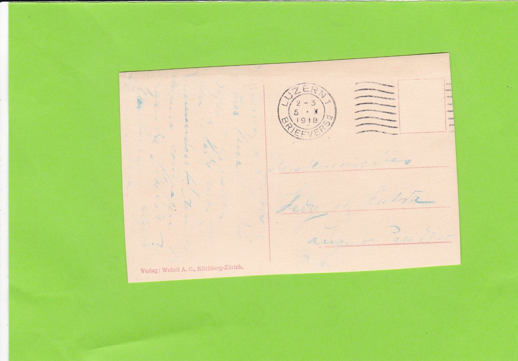 Cartoline postali: Luzern-Weinmarkt – Usato da St. Peterzell venduto da neckertal 1