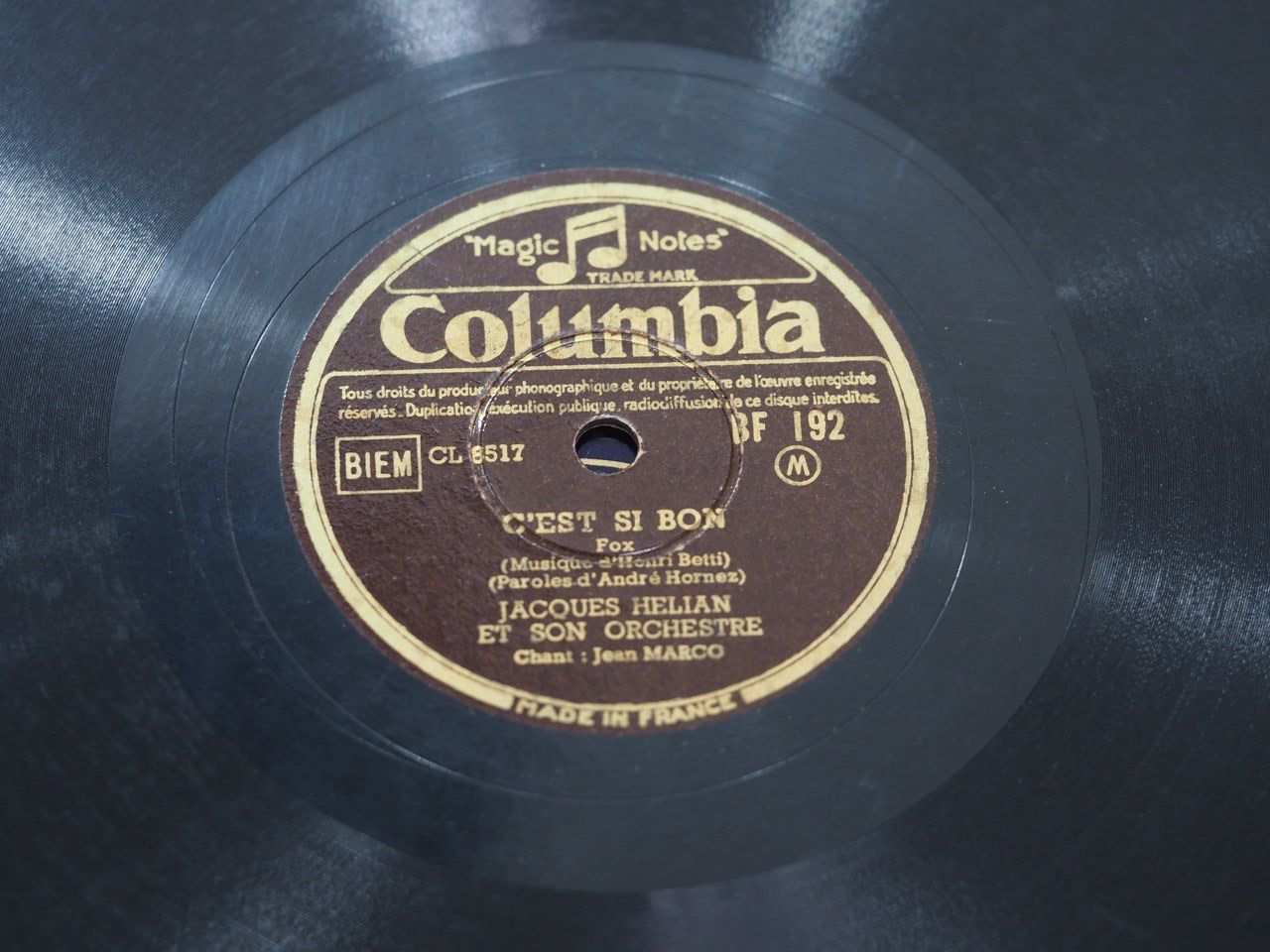 Dischi in vinile: DISQUES 78 TOURS – Usato da Lausanne venduto da Leag 2