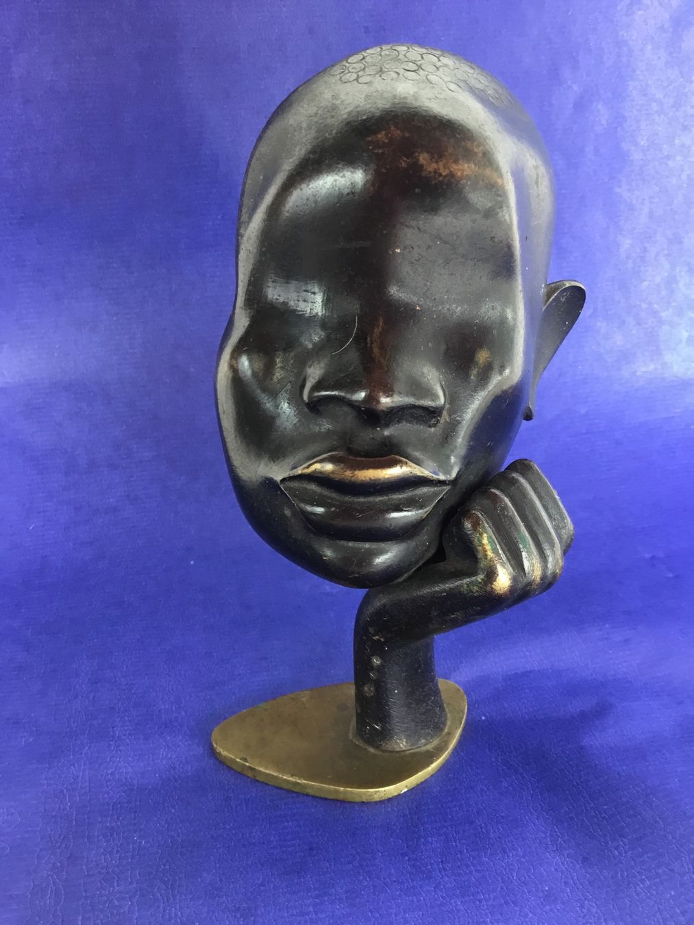 Sculture & Statue: Grosser Bronce Kopf 50ziger Jahre – Usato da St. Gallen venduto da chamilla 9