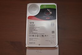 Disk SATA 12Tb Seagate IronWolf NAS - mit Warnung Reallocate