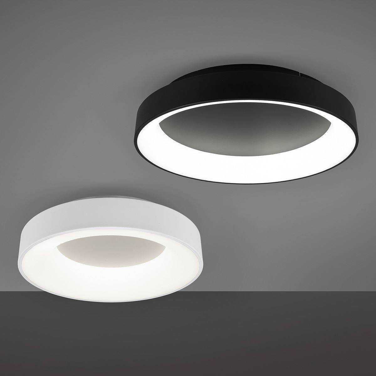 Lampadari & plafoniere: LED Deckenleuchte, Schwarz, 60 cm Ø – Nuovo (secondo la descrizione) da Kreuzlingen venduto da Smart-Light 5