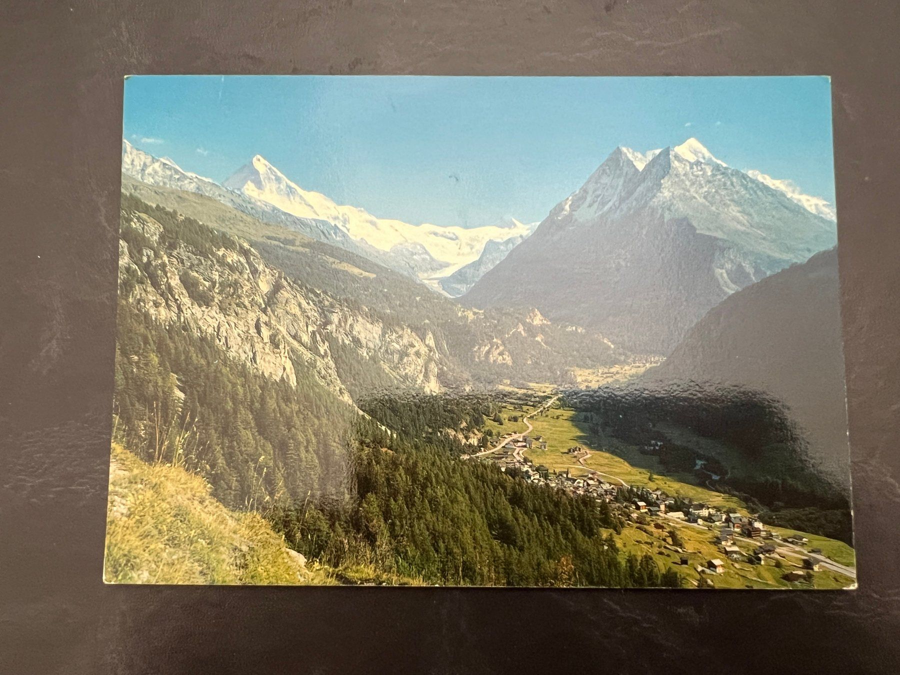 Ansichtskarten: AK 1977 Evolene   (G3530) – Gebraucht aus Hinwil von Sidi4