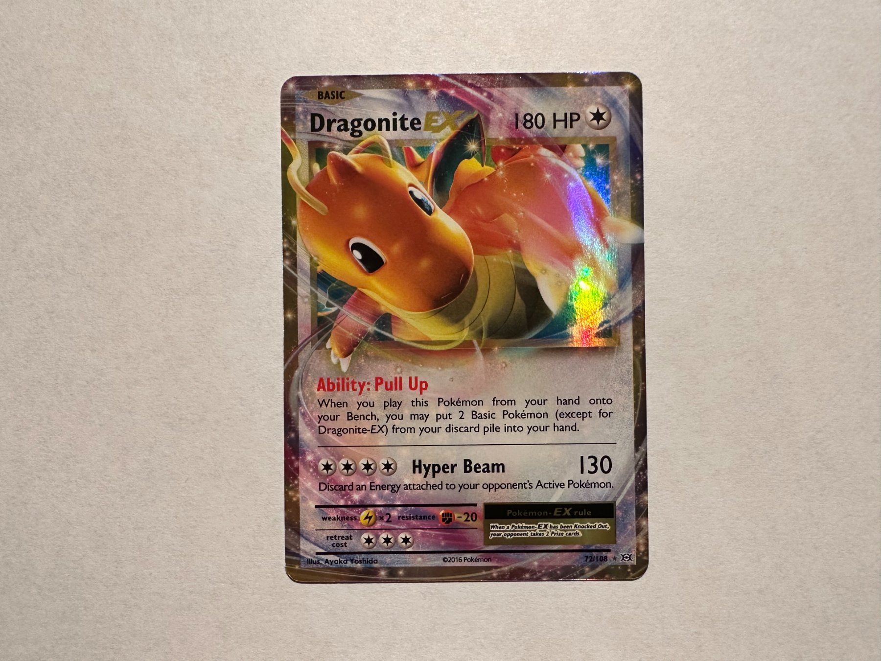 Pokémon Carte collezionabili: Dragonite EX XY Evolutions EN – Usato da Hagendorn venduto da Pokecollectorch 1