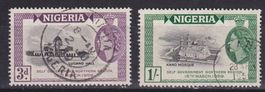 Nigeria Mi 86-87 ⊙. KW € 1.00