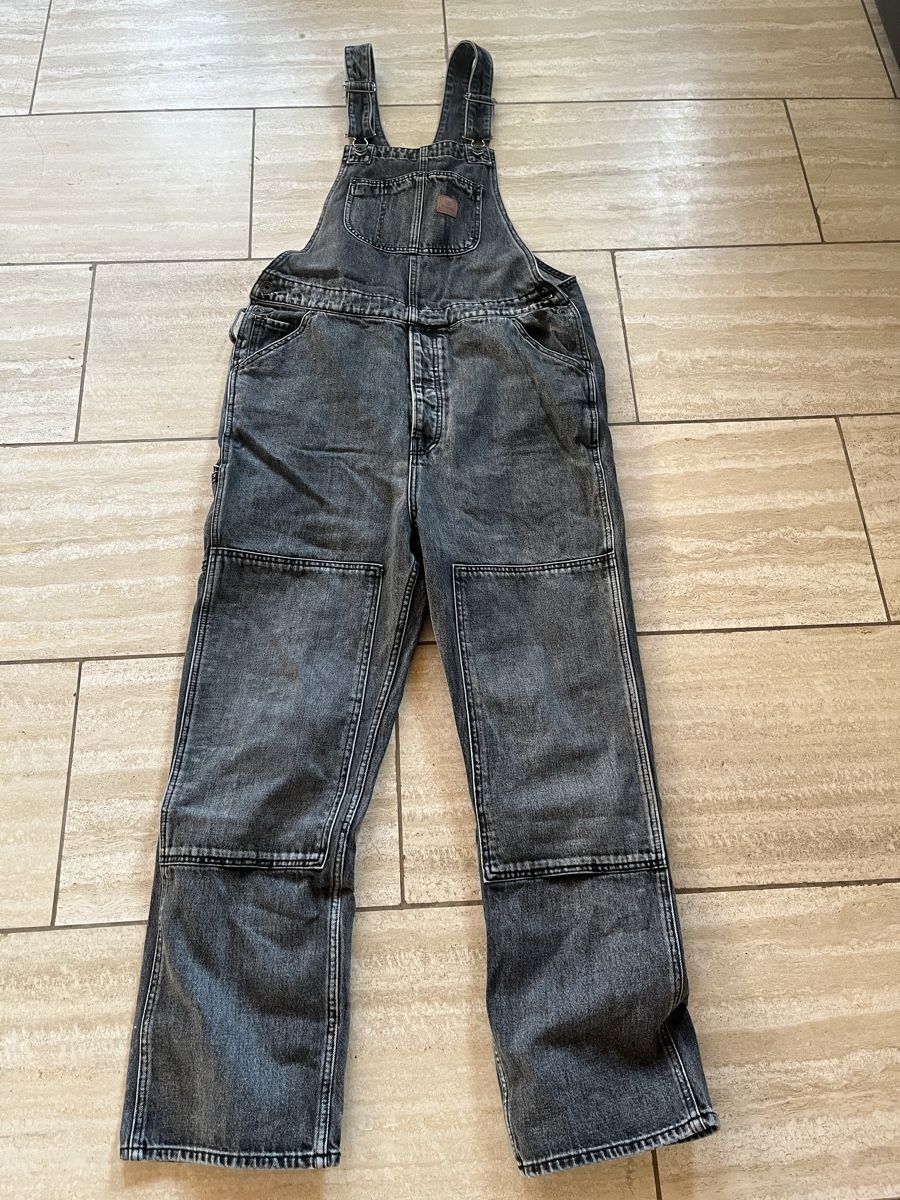 Jeans: Latzhose Brixton Grau Grösse M Neu – Neu (gemäss Beschreibung) aus Triengen von ueli33