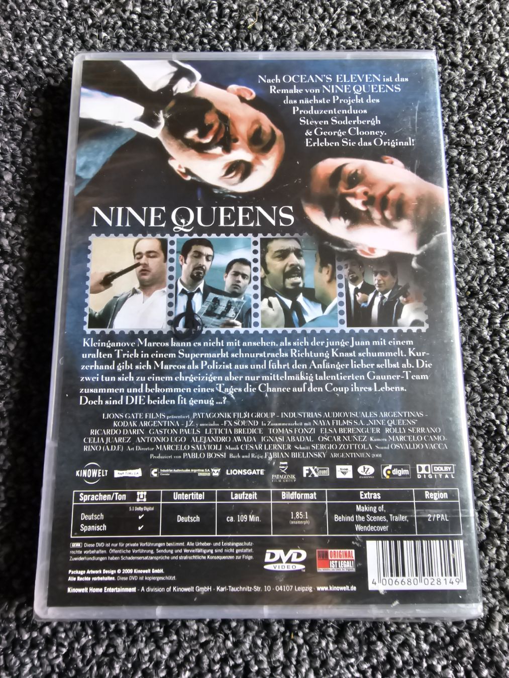 Tutti i DVDs: DVD Nine Queens Neuverpackt – Nuovo e nell'imballaggio originale da Ruswil venduto da jan_bxl5 1