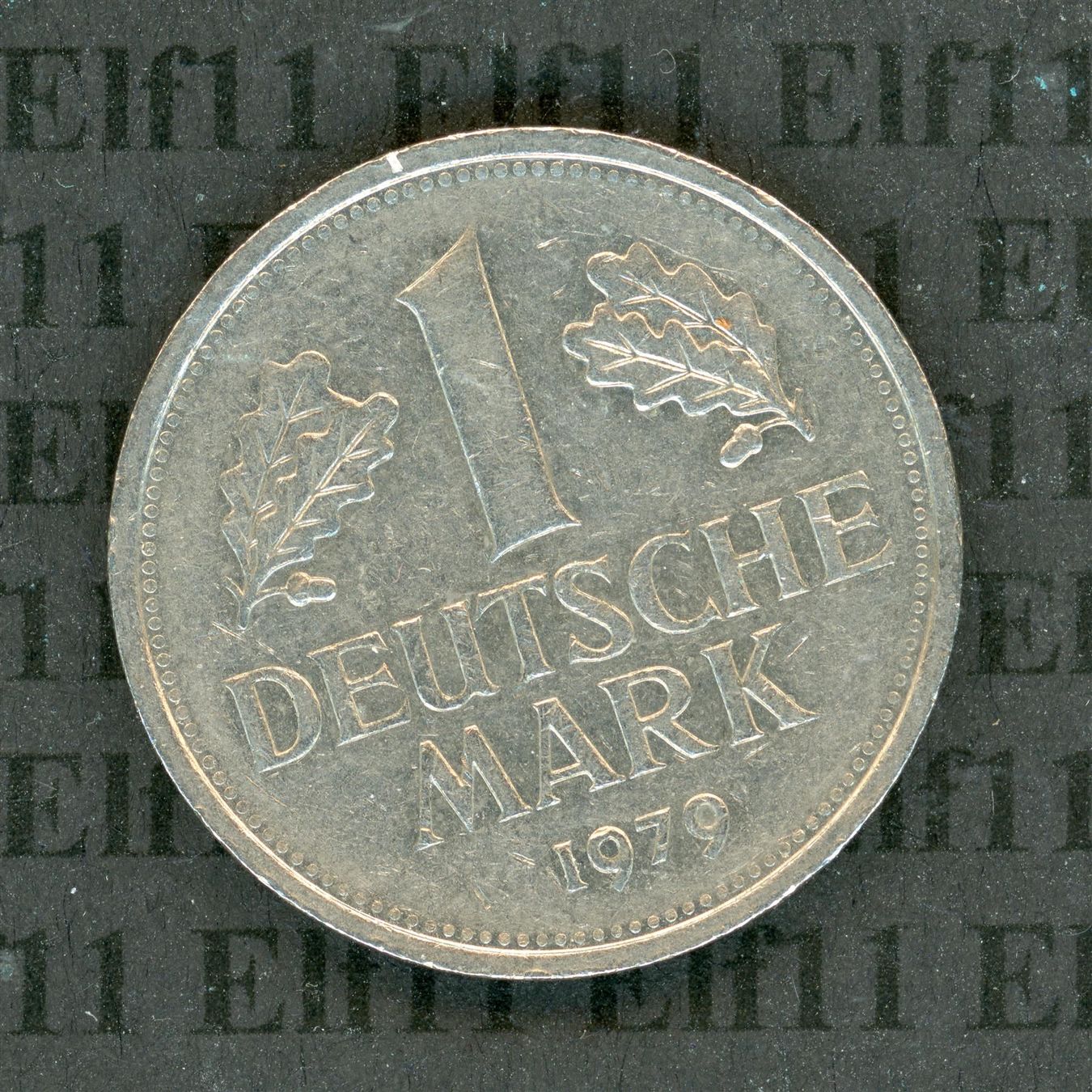 Alle Münzen: DEM___1.00 1979J -vz 1 Deutsche Mark – Gebraucht aus Widnau von Elf11