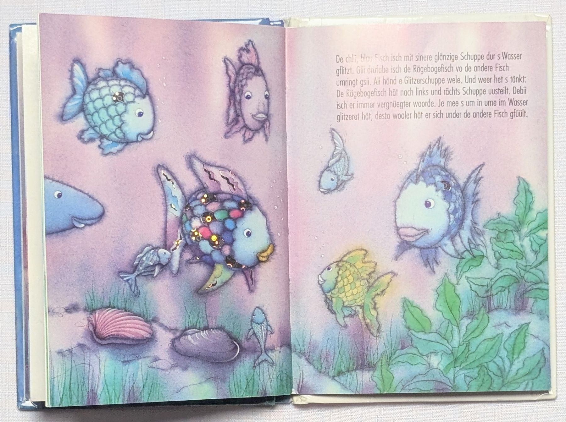Bücher: De Rägebogefisch -  Marcus Pfister - Der Regenbogenfisch – Gebraucht aus Wängi von ABIZONE-86 3