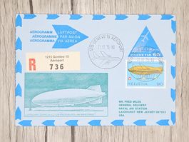 CL12 Enveloppe + Timbre Suisse 1975 Thème Aviation