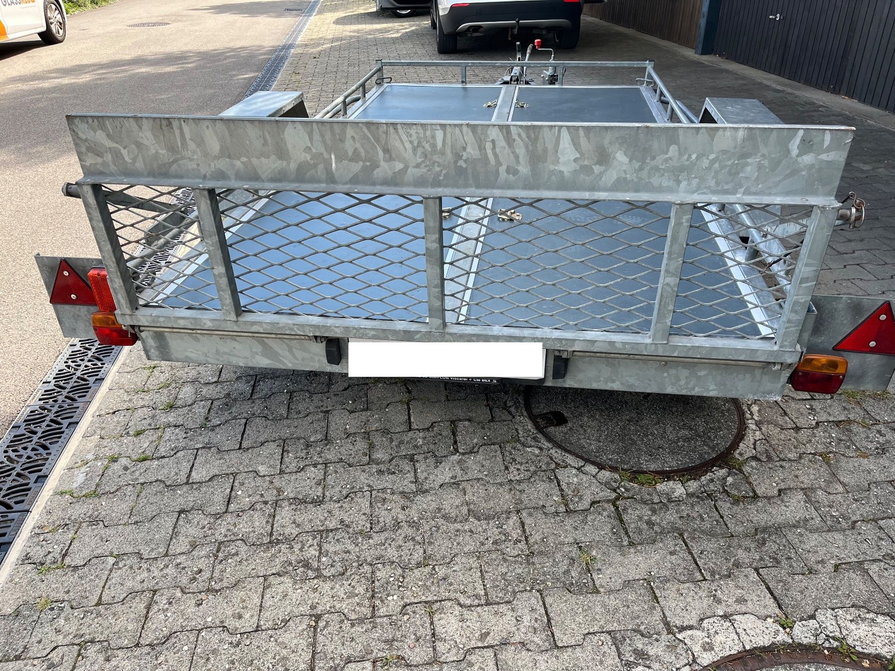 Rimorchi: Remorque plateau 1000kg. 2.95 x 1.60 – Usato da Evilard venduto da baba5541 8