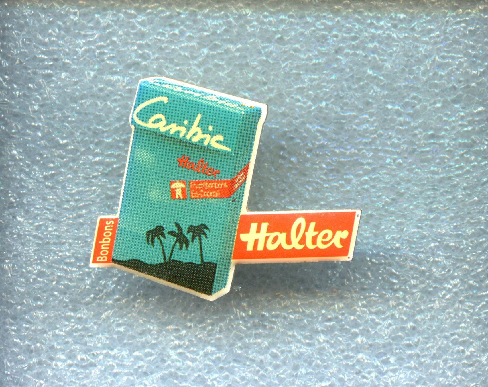 Placchette & Badge: Halter  Caribic  Bonbon – Usato da Winterthur venduto da Sammleroase