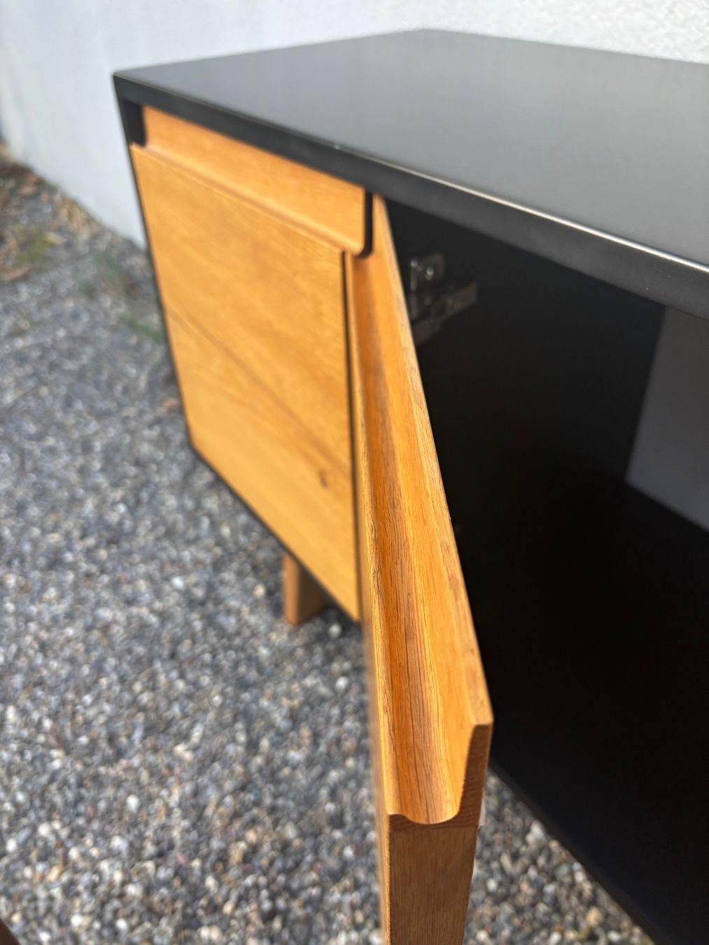 Kommoden: Sideboard Eiche, MDF schwarz 3 Türen Design – Gebraucht aus zürich von mor_b7ws 5