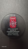 Offizieller Spielpuck IIHF WM 2026 Zurich-Fribourg neu 