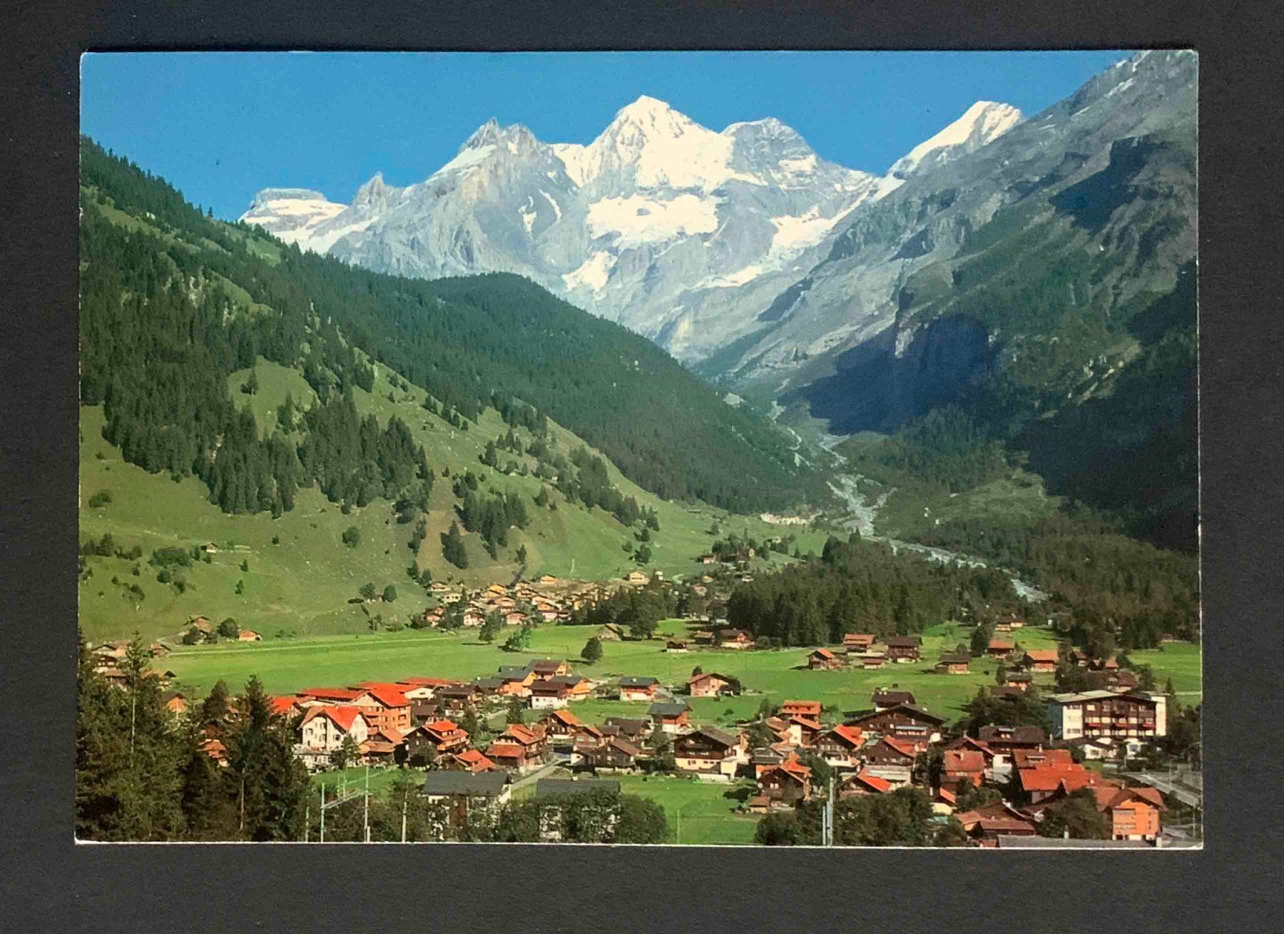 Cartoline postali: AK Kandersteg Blüemlisalpgruppe – Usato da Goldau venduto da artelier1