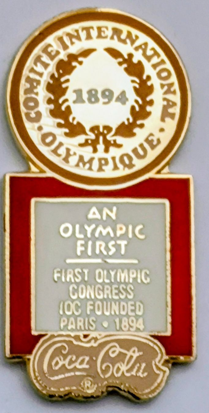 Coca-Cola Plaquettes & Badges: Coca-Cola Olympia Pin – D'occasion à Pfäffikon ZH par Colacity